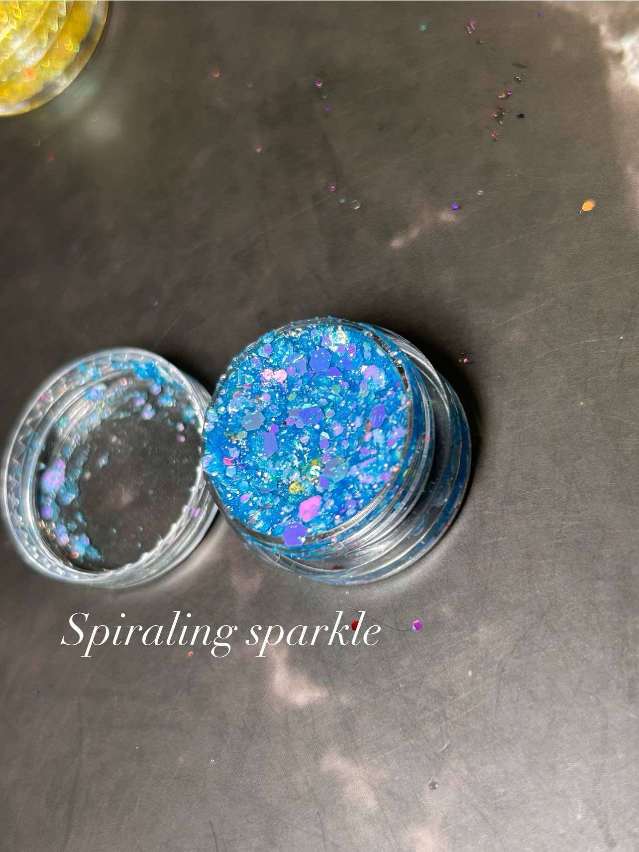 Spiraling Sparkle