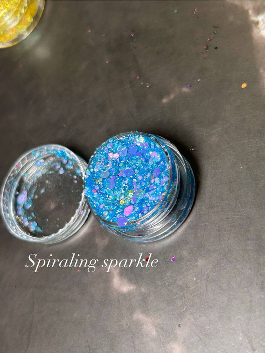 Spiraling Sparkle